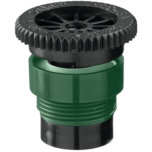 Spray Nozzle with Filter Screen Male, Male, 5 to 7 ft, Plastic Green