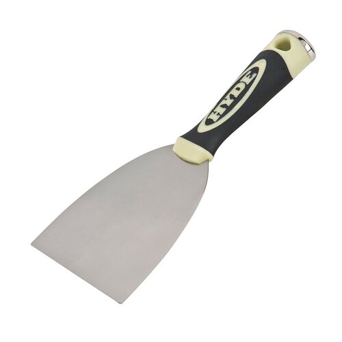 Hyde 06571 Pro Project Joint Knife, 4 in W Blade, 4 in L Blade, Carbon Steel Blade, Flexible Blade