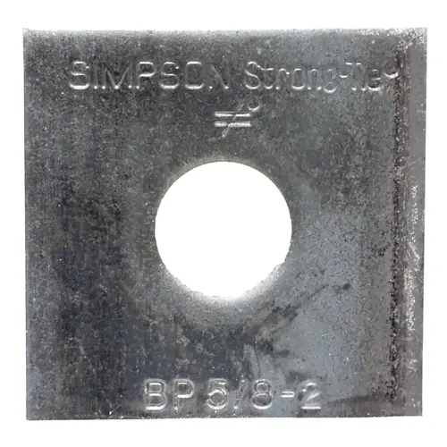 Bearing Plate, 3/16 in Gauge, Steel - pack of 250