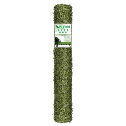 NATCO PRT2236-7.6X10 Artificial Grass Rug, Verdure, Turf, Dark Green, 1/EA