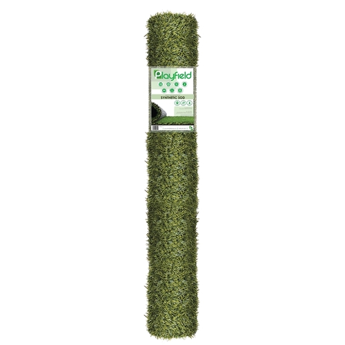 NATCO PRT2236-5X7 Artificial Grass Rug, Verdure, Turf, Dark Green, 1/EA