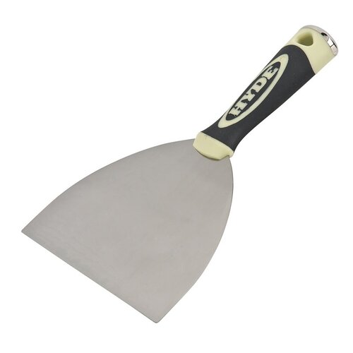 Hyde 06872 Pro Project Joint Knife, 6 in W Blade, 4 in L Blade, Carbon Steel Blade, Flexible Blade