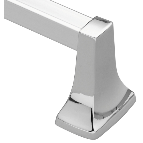 Contemporary 18" Towel Bar Bright Chrome Finish