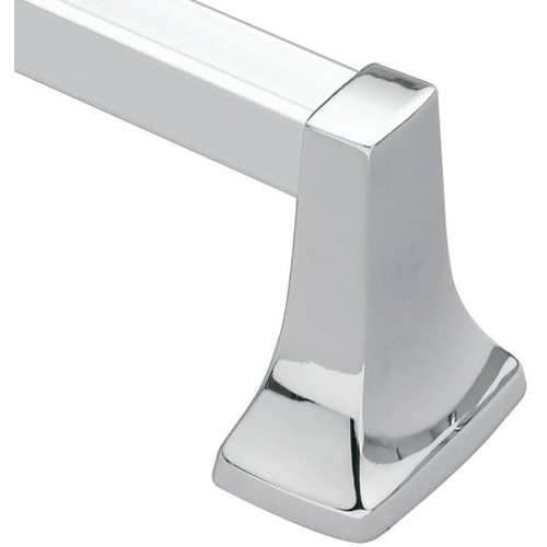 Contemporary 24" Towel Bar Bright Chrome Finish