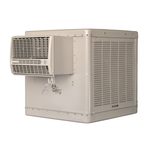 Champion RWC50 4700 CFM 2-Speed Window Evaporative Cooler for 1600 Sq. Ft. (with Motor and Remote Control)