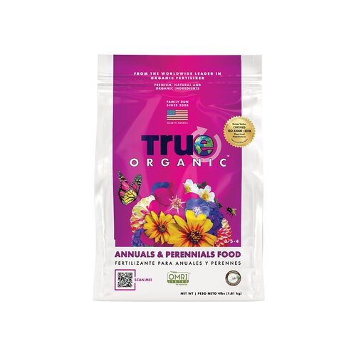 TRUE ORGANIC PRODUCTS, INC R0031 Annuals and Perennials Dry Plant Food, 4 lb