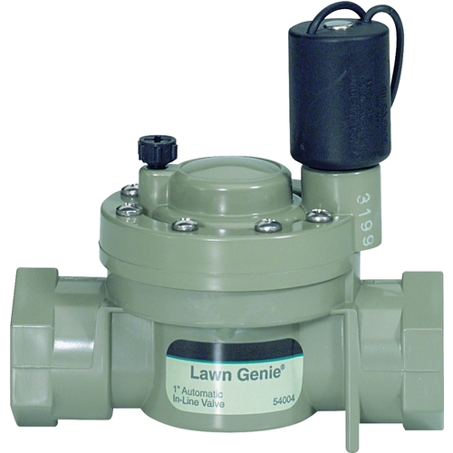In-Line Valve with Flow Control, 1 in, PVC Body