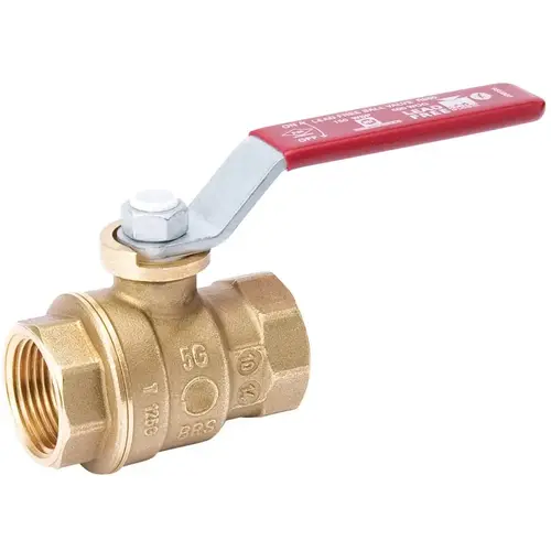 ProLine Series Gas Ball Valve, 1-1/4 in Connection, FPT, 600/150 psi Pressure, Manual Actuator