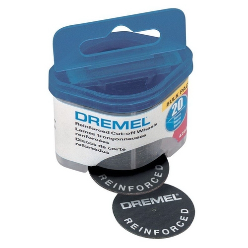 Dremel 426B 1-1/4 in. Cut-Off Wheel Dispenser for Cutting Wood, Plastic and Metal - pack of 20