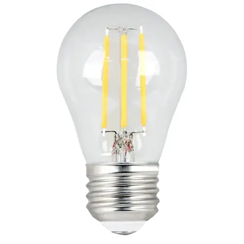 Filament LED Bulb Enhance A15 E26 (Medium) Daylight 40 W Clear Pair