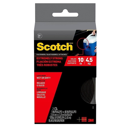 Extreme Fasteners, Black, 1 In. x 4 Ft.