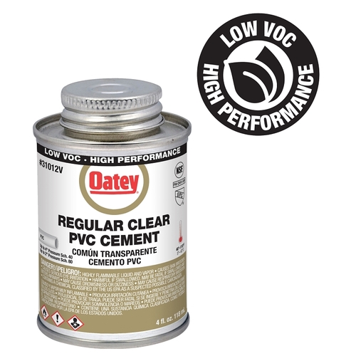 310125V Regular-Bodied Fast Set Cement, 4 oz Can, Liquid, Clear