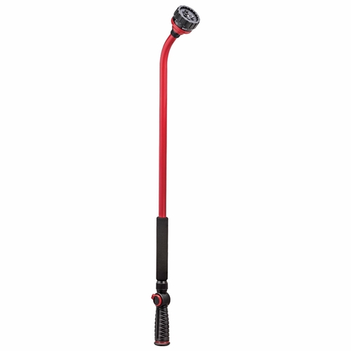 Turret Wand Pro Flo 7 Pattern Multi-Pattern Zinc Black/Red