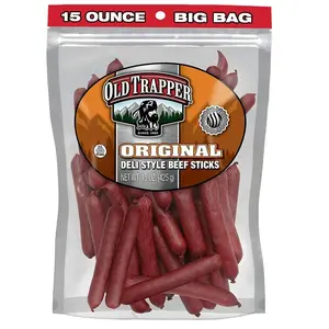 Old Trapper 33115T Original Flavor Deli Style Beef Sticks, 15 oz.