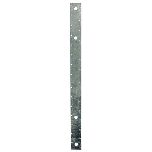 MST Strap Tie, 12 ga Gauge, Steel, Galvanized/Zinc