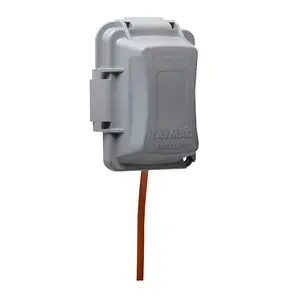 TAYMAC MM420GB 1-Gang Gray Weatherproof In-Use Cover