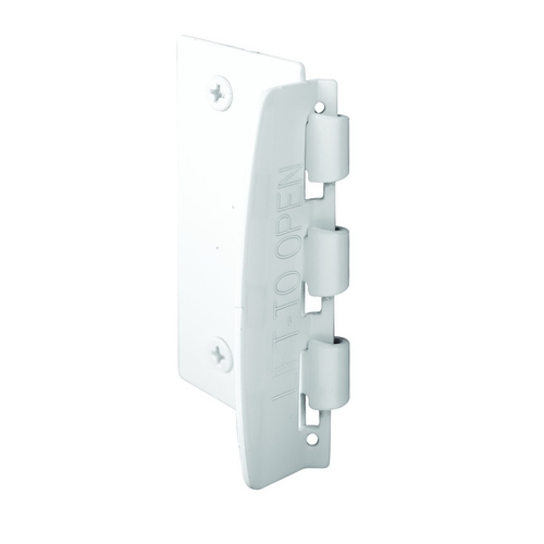 Sliding Door Lock Steel Indoor and Outdoor White