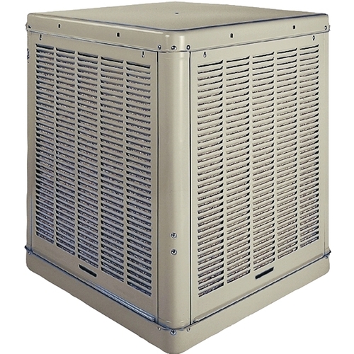 Champion 4001 DD 4900 CFM Down-Draft Roof Evaporative Cooler for 1800 Sq. Ft.