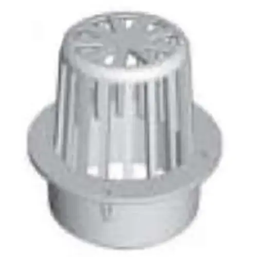 0333SDG Atrium Grate, 3 in Dia, Round, Polyethylene, Green