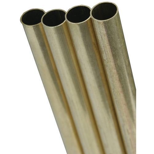 Brass Tube 3/32" D X 36 ft. L Round - pack of 5