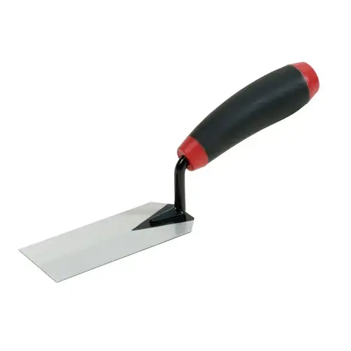 Margin Trowel MaxxGrip High Carbon Steel 2.25" H X 2" W X 5" L