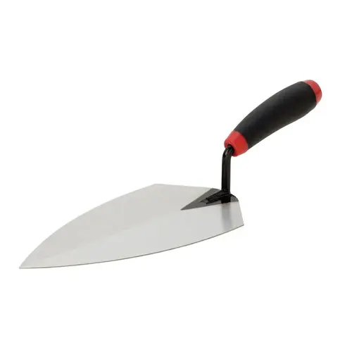 Trowel MaxxGrip 10" W X 15" L Carbon Steel Philadelphia Brick