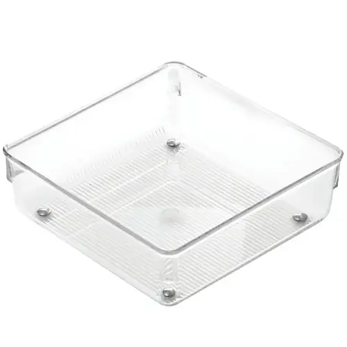 Drawer Organizer Linus 2" H X 6" W X 6" D Plastic Clear