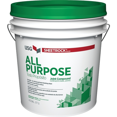 All-Purpose Joint Compound, Paste, Off-White, 4.5 gal Pail