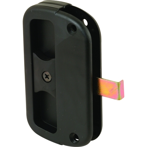 Sliding Door Latch Zinc-Plated Black Plastic Zinc-Plated