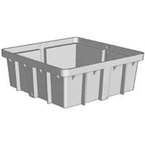 Riser For Square Basins Plastic