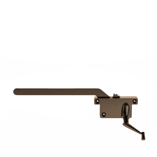 Casement Operator Assembly bronze Handle Included hand Knobs Use 5/16in