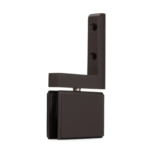 Symphony Standard Duty Pivot Hinge with Vertical Wall Bracket - Oil Rubbed Bronze Medium