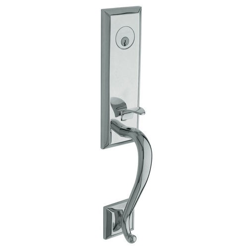 Stonegate Emergency Egress Right Hand Single Cylinder Tubular Handleset Bright Chrome Finish