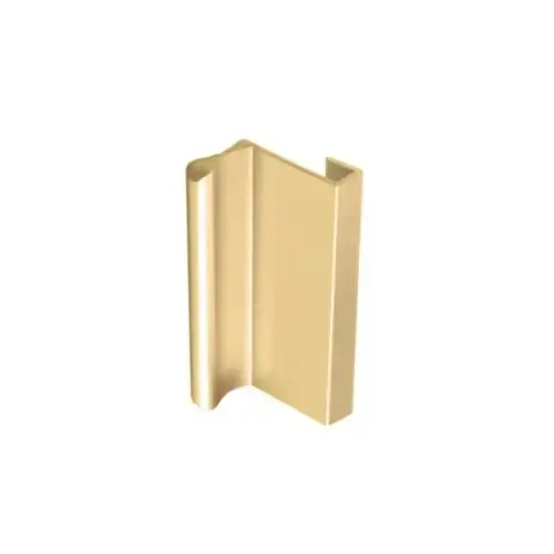 Sliding door pull Brass