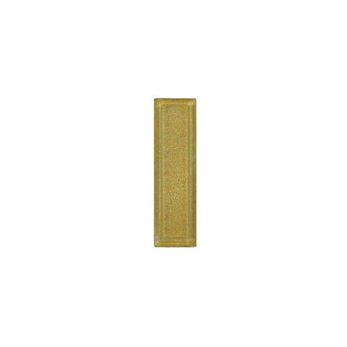 Plastic stick-on pull Brass