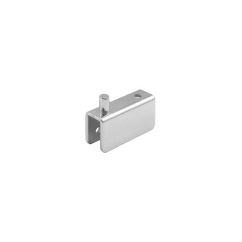 517-PC Glass Door Hinge - Deep Channel - Polished Chrome