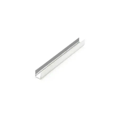 Stainless steel edge moulding, 6' length