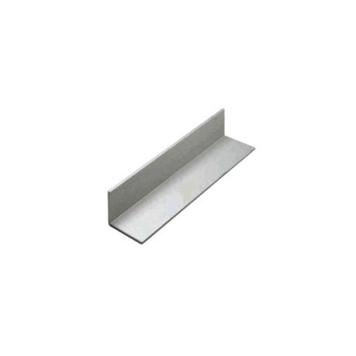 1" L-Channel, Aluminum Satin Clear Anodized - 144" Length