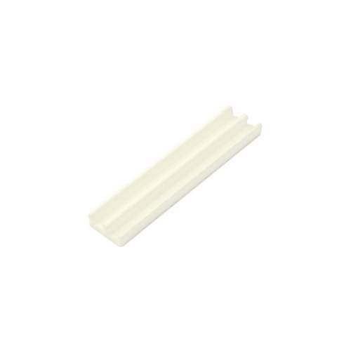 Plastic track White -  60" Length - pack of 25