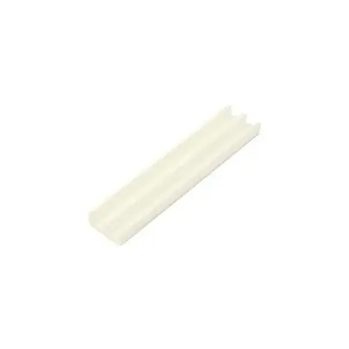 Plastic track White -  36" Length - pack of 25