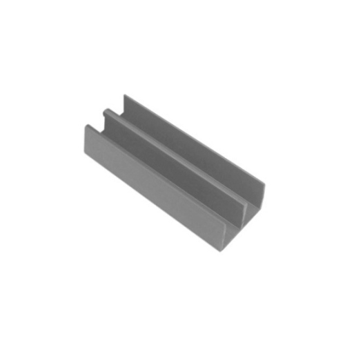 Plastic upper guide Gray - 144" Length