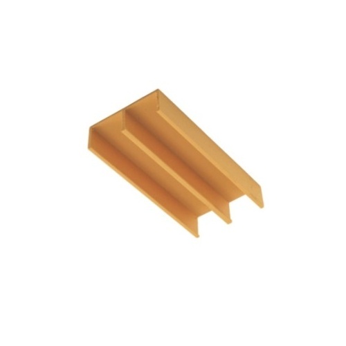 Plastic upper guide Brown - 144" Length