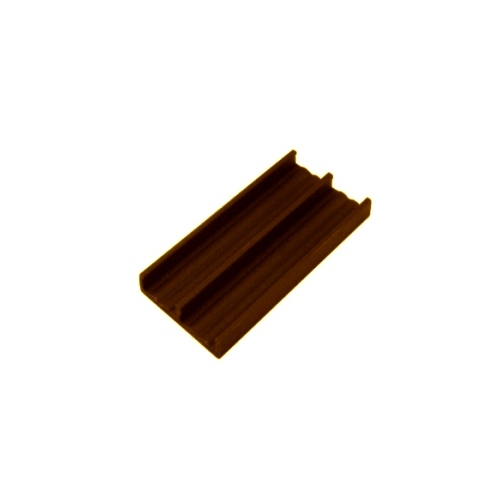 Plastic track Brown - 144" Length