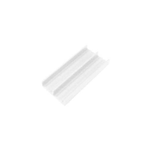 Plastic track White - 144" Length