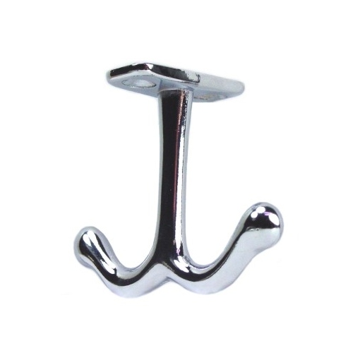 Ceiling hook bulk packed, no screws Chrome