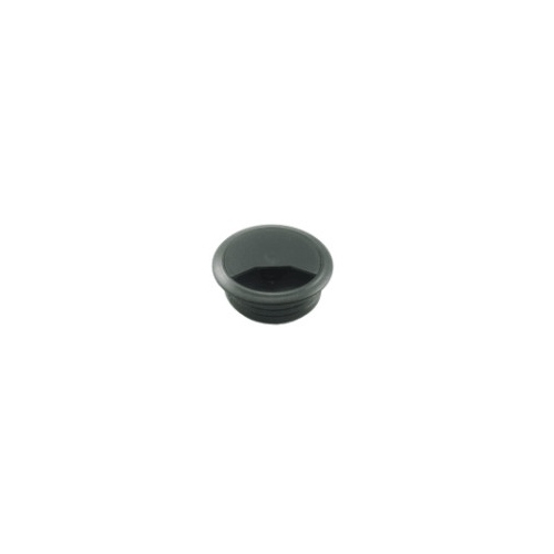 Plastic cable grommet Satin Black