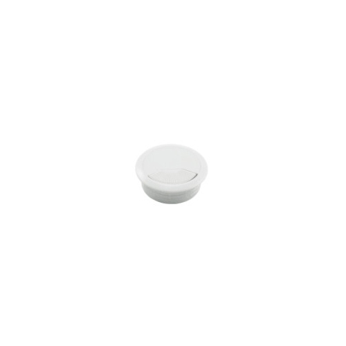 Plastic cable grommet White