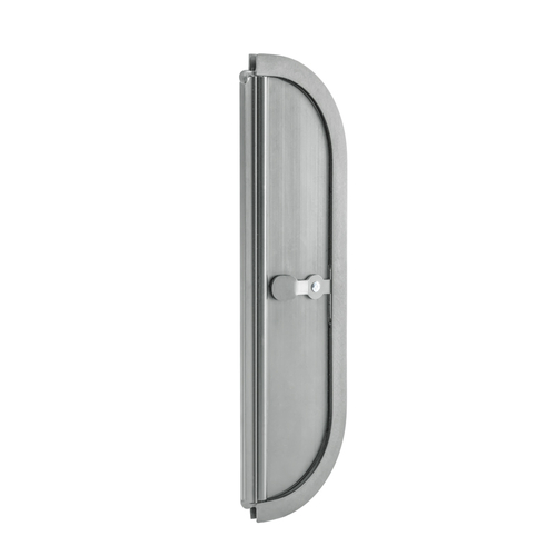 FHC AMS935A Deluxe Mail Slot 2-5/8" x 16" - Latch - Satin Anodized