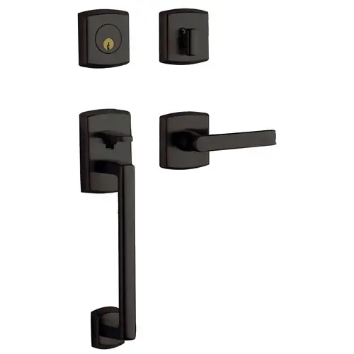 Soho Sectional Right Hand Full Dummy Tubular Handleset Oil Rubbed Bronze Finish