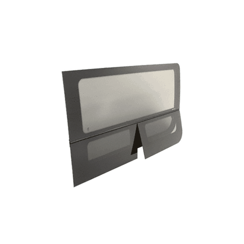 2007-2019 OEM Design 'All-Glass' Look Sprinter Van T-Vent Passenger Side Sliding Door Window for 170" and 144" Wheel Base Vans